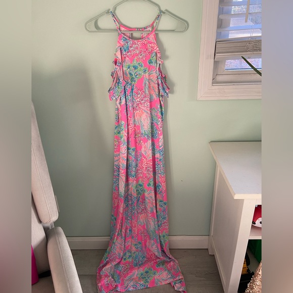 knee length dresses for ladies Melodie Maxi Dress Lilly Pulitzer main image 1